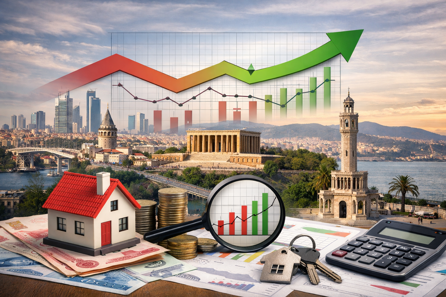 TÜRKİYE KONUT PİYASASINDA YENİ GELİŞME: FİYATLANDIRMADA DENGELENME SÜRECİ BAŞLADI